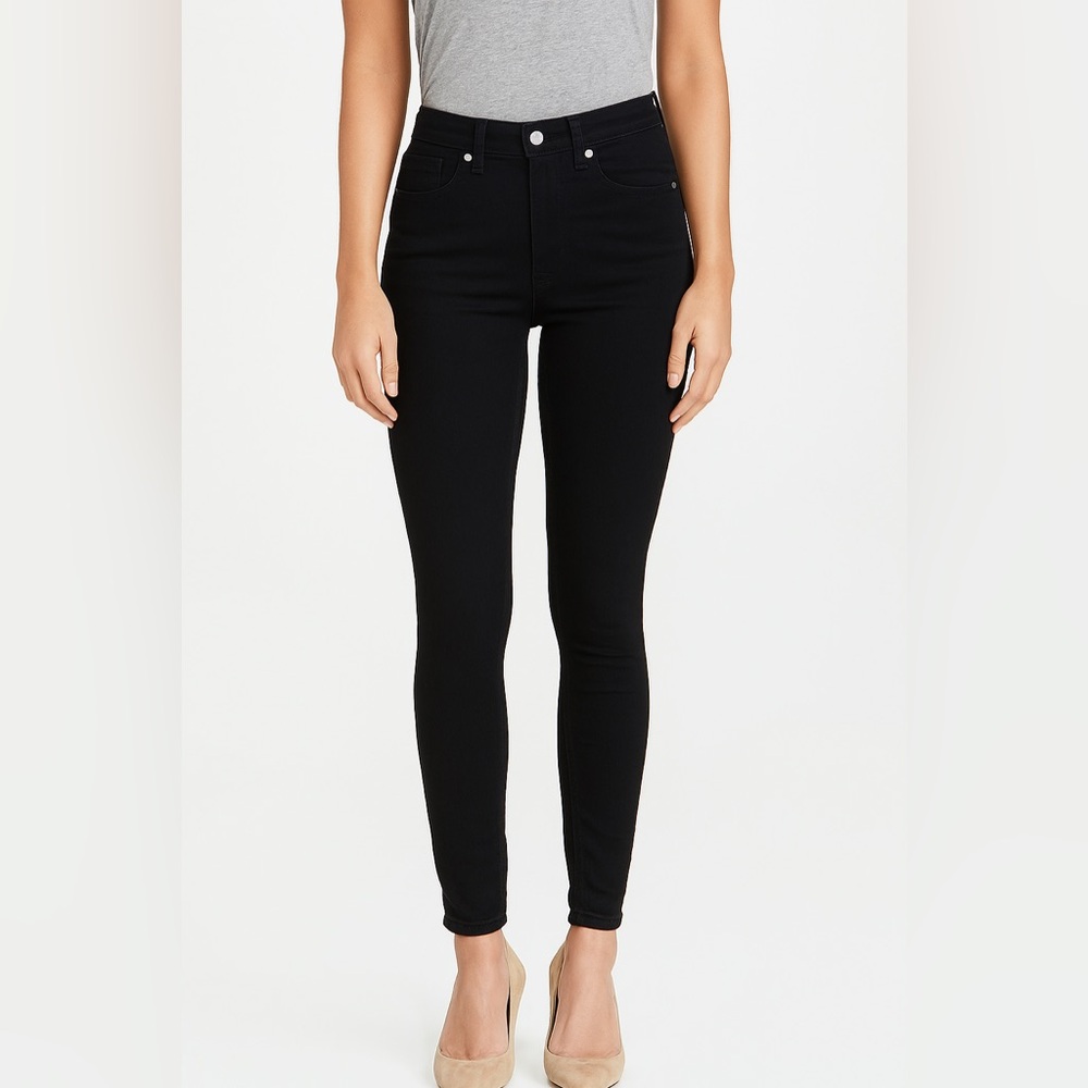Grana Classic Black Mid Rise Skinny Jeans Women’s Size 27 – Stretch Denim Pants